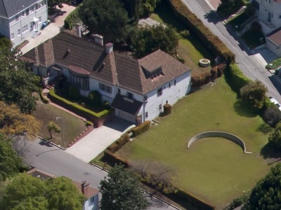 Spring Oak Aerial Shot